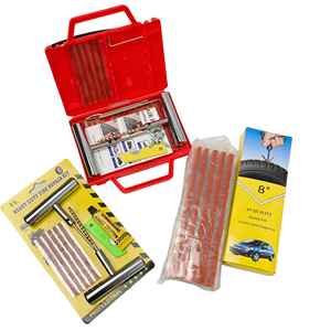 Kit de Reparación de Neumáticos de Alta Resistencia, Kit de Reparación Universal Todo en Uno para Reparar Pinchazos en Neumáticos Sin Cámara de Autos, Motocicletas, Tractores, Remolques, OEM - Product Image 1