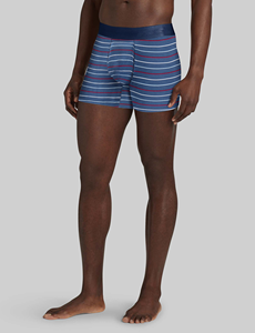 Custom Logo Summer Cool Moisture-Wicking Breathable Stay-Put Waistband Cotton <b>Men</b> <b>Trunk</b> Designed With Open Fly - Product Image 2