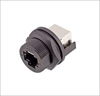 Connecteurs modulaires RJ45 CAT5E CAT6A Prise Ethernet filetée Cat6 IP67