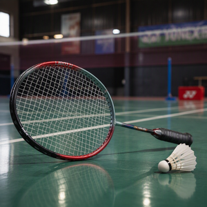 Raquette de badminton en fibre de carbone LIBOTAI REX, raquette d'entraînement et de compétition - Product Image 5