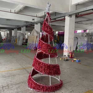 Grandes lumières de sapin de Noël à LED pour <span class=keywords><strong>centre</strong></span> commercial en plein air <span class=keywords><strong>ville</strong></span> carré décoration de vacances lumières de motif - Product Image 6