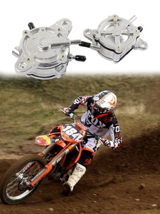 LINGQI Racing <span class=keywords><strong>Pompe</strong></span> à <span class=keywords><strong>essence</strong></span> en alliage d'aluminium 3 voies pour VTT Dirt Pit Bike Scooter Motocross - Product Image 6