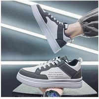 Chaussures plates rétro pour hommes avec logo personnalisé d'usine, tendance, polyvalentes, pour étudiants, jeunes, décontractées, baskets de sport