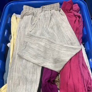 used fashion <b>ladies</b> cotton <b>pants</b> second-hand ashion <b>ladies</b> cotton <b>pants</b> - Product Image 4