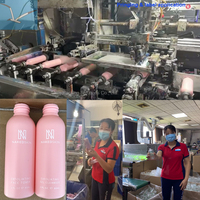 Etiqueta de Serigrafía de Alta Calidad para Botellas de Plástico, Marca OEM Modelo NF-16, Atractivo Visual para el Producto y la Marca