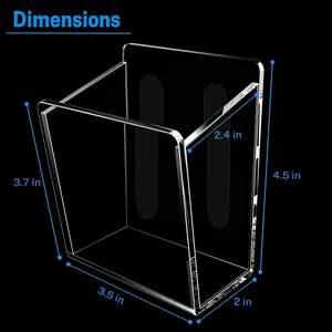 حامل علامات مثبت على الحائط ، مع أشرطة شفافة 2 من من من من من نوع 3 م - Product Image 2