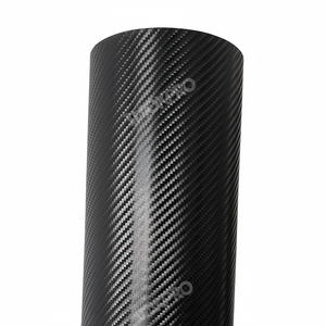 ฟิล์มคาร์บอนไฟเบอร์สีดำมันวาวฟิล์มพีพีเอฟและป้องกันรอยขีดข่วนเพื่อปกป้องตัวถังรถแบบใสคุณภาพสูง - Product Image 1