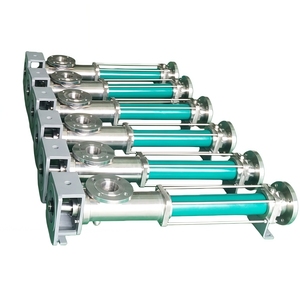 Pompe à vis simple robuste de type G en acier inoxydable et fonte pour boues, avec moteur à roulement à fréquence variable 380V/220V 5kW - Product Image 4