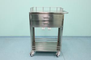 <span class=keywords><strong>Chariot</strong></span> <span class=keywords><strong>médical</strong></span> en acier inoxydable LK 201, <span class=keywords><strong>2</strong></span> tiroirs, plateau supérieur, certifié CE ISO, capacité de charge de 40 lb, pour hôpital, pharmacie, clinique - Product Image 5