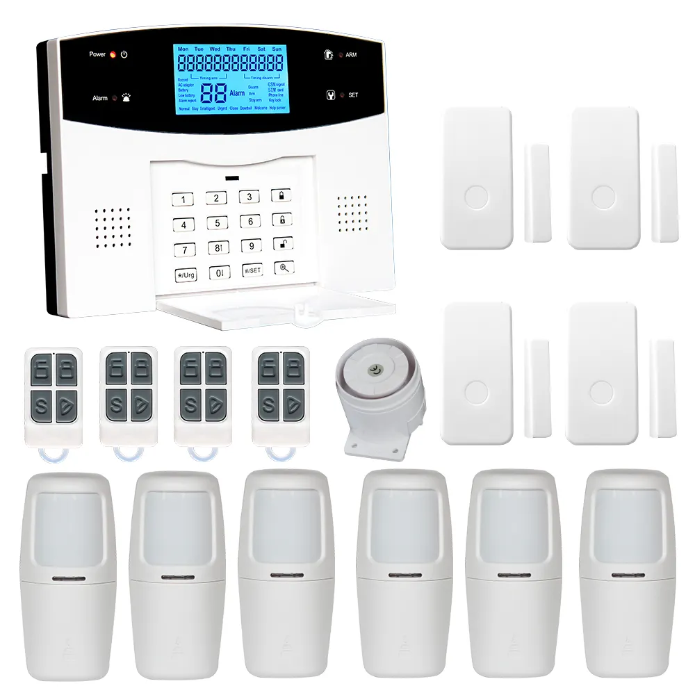 2024 TUYA Alarme Maison Home Security Anti Intrusion Alarms Personal Safety Simple Operate Keypad Alarm