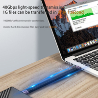 Câble de charge rapide pour téléphone FPC populaire de 13 cm, PD 100W, 40 Gbps, type C vers type C, câble de données court pour transfert de gros fichiers