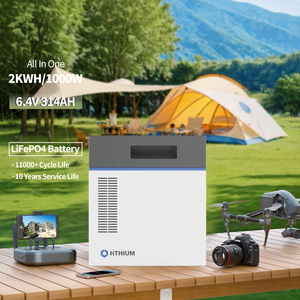 <b>Rechargeable</b> 1000W 2kWh <b>Battery</b> 11000+ Cycles Lightweight Emergency Solar Power Station - Product Image 1