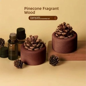 Nuovo creativo piccolo diffusore di olio Essent catasta di legna Frag arredo ornamento di lusso Reed diffusore - Product Image 1