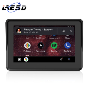 Màn hình GPS dẫn đường xe máy không dây, chống nước, tích hợp Android Auto và Carplay, 5 inch - Product Image 4