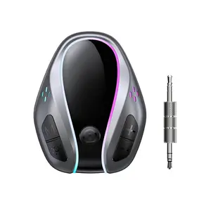 Atualizado 3.5mm AUX adaptador Car Bluetooth Receiver Receptor De Áudio Sem Fio para Car Stereo/Home/Fones De Ouvido/Alto-falante/Laptop/TV