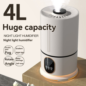 Humidificador Ultrasónico Comercial Silencioso de 4L, Difusor de Vapor Inteligente para Hotel, Dormitorio, Sala de Estar y Uso Doméstico, Humidificador de Gran Capacidad - Product Image 5