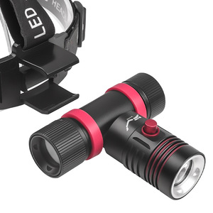Faro LED Yunmai, 3000 mAh, recargable, resistente al agua, giratorio, lámpara de buceo para exteriores - Product Image 2