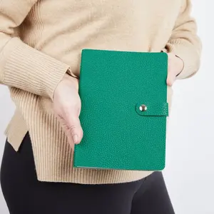 Tùy chỉnh OEM thiết kế logo 6 vòng chất kết dính <span class=keywords><strong>2025</strong></span> kế hoạch Nhật Ký Tạp Chí hardcase máy tính xách tay da - Product Image 5