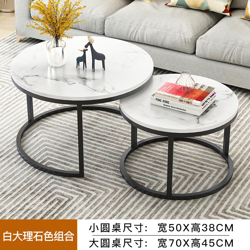 ชั้นวางของสีดำผสมหินสีขาว50*50*38 70*45
