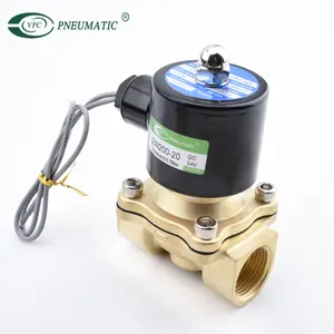 2W Serie 2 Posizione 2 Porta Grande Orifizio Solenoide Valvole