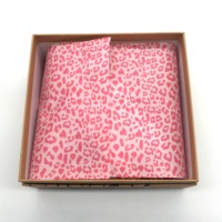 Papier de soie/papier de soie blanc de luxe personnalisé avec logo imprimé, 17 g/m², 50*75 cm, surface lisse antirouille