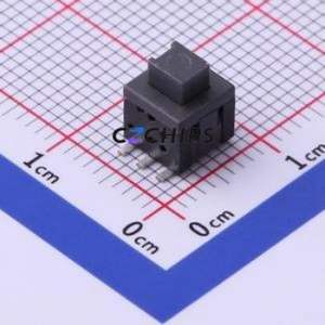 K8-5852S-N1 Push Button Switch SMD Switch No Lock Square Plunger Vertical Mount 100mA - Product Image 1