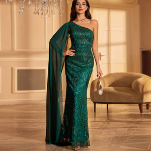 Elegant Dresses for Gala Dinner - Floor-Length & Sequin Design