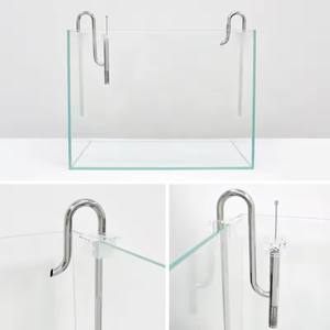 أنبوب زنبق حوض السمك من WEEKAQUA 12 فولاذ/16 مع مقشدة سطحية لخزان حوض السمك المزروع - Product Image 3