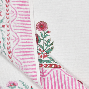 BLOCS d'INDE 10e couleur doux gaufré coton bloc de serviette de bain imprimé ensemble avec 4 essuie-mains - Product Image 1