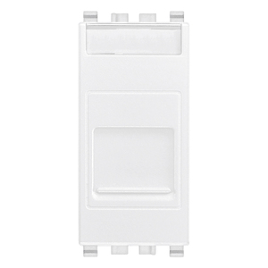ซ็อกเก็ต Rj45 Cat6 Utp พร้อมฝาปิดสีขาว สูง 5.3 ซม. ยาว 5.1 ซม. กว้าง 2.8 ซม. - Product Image 1