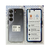 TECHNO CAMON 40 PRO 5200mAh Batería 5G Teléfono móvil 12GB + 256GB 45W 6,8 AMOLED 50MP