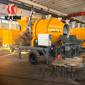 中型ミキサーコンクリートポンプトレーラーコンクリートミキサーポンプ移動式コンクリートミキサーポンプ付き - Product Image 6