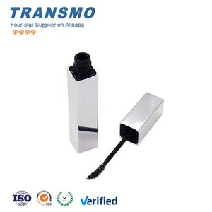 Tube de mascara personnalisé de 14 ml, faible MOQ, flacon de mascara personnalisé de 14 ml, tubes de mascara vides carrés OEM avec brosse personnalisée - Product Image 1