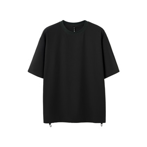 Camiseta de tela perforada transpirable con secado rápido y sensación refrescante, camiseta ligera de manga corta para hombre - Product Image 1