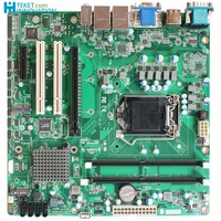 Motherboard Jetway JLM0B-00 Micro ATX Intel LGA1151 Socket Prosesor Core Generasi ke-9/8 Chipset H310 2xDDR4 64GB Realtek HD Audio