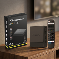 Boîtier TV Android intelligent XS97 Pro Amlogic S905X4 Quad Core 4K UHD Wi-Fi double bande Décodeur IPTV En stock Vente en gros usine