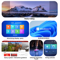Quiosco Interactivo Todo en Uno con Pantalla Táctil Capacitiva, Soporte de Piso, Pantalla LCD, Sistema Operativo Android, 22/32/43/55/65 Pulgadas