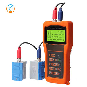 Portable Clamp-On Ultrasonic Digital <b>Flow</b> <b>Meter</b> Non-Invasive Handheld <b>Flow</b> Detector for <b>Water</b> Oil OEM Customization Supported - Product Image 3