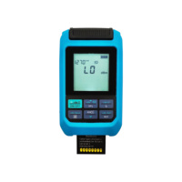 Multimeter serat optik Mini 4 In 1 10MWVFL lED RJ45 500 set penyimpan Data optik multifungsi OPM