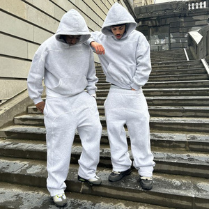 Conjunto de Sudadera y Pantalones Deportivos Personalizados, Traje Deportivo de Invierno <span class=keywords><strong>para</strong></span> <span class=keywords><strong>Hombre</strong></span>, Cortavientos, Traje Deportivo Holgado de Invierno <span class=keywords><strong>para</strong></span> <span class=keywords><strong>Hombre</strong></span> - Product Image 1