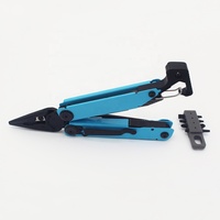 Pince multifonction de survie en plein air, outil pliable multi-usages, emballé dans une pochette en nylon - OEM personnalisé pris en charge