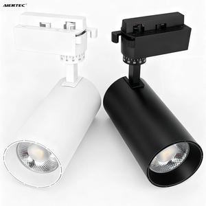 Système d'éclairage sur rail LED moderne en aluminium de haute qualité 30W 40W, spot linéaire réglable pour magasin, maison, projet commercial - Product Image 1