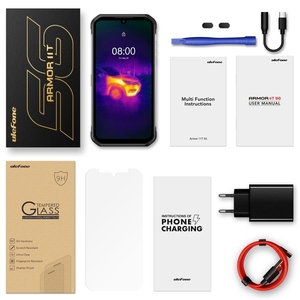 Téléphone robuste mondial <span class=keywords><strong>Ulefone</strong></span> Armor <span class=keywords><strong>11T</strong></span> <span class=keywords><strong>5G</strong></span> 8 Go + 256 Go Téléphones mobiles 6.1 pouces <span class=keywords><strong>5G</strong></span> Android 10 Smartphones Téléphone portable à imagerie thermique - Product Image 2