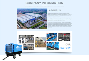 Compresor De Aire ZAKF Compresor De Aire De Tornillo De Motor Diesel 185 CFM 300 CFM 375 CFM 750CFM 900CFM 1100CFM Taladro De Martillo De Roca - Product Image 3