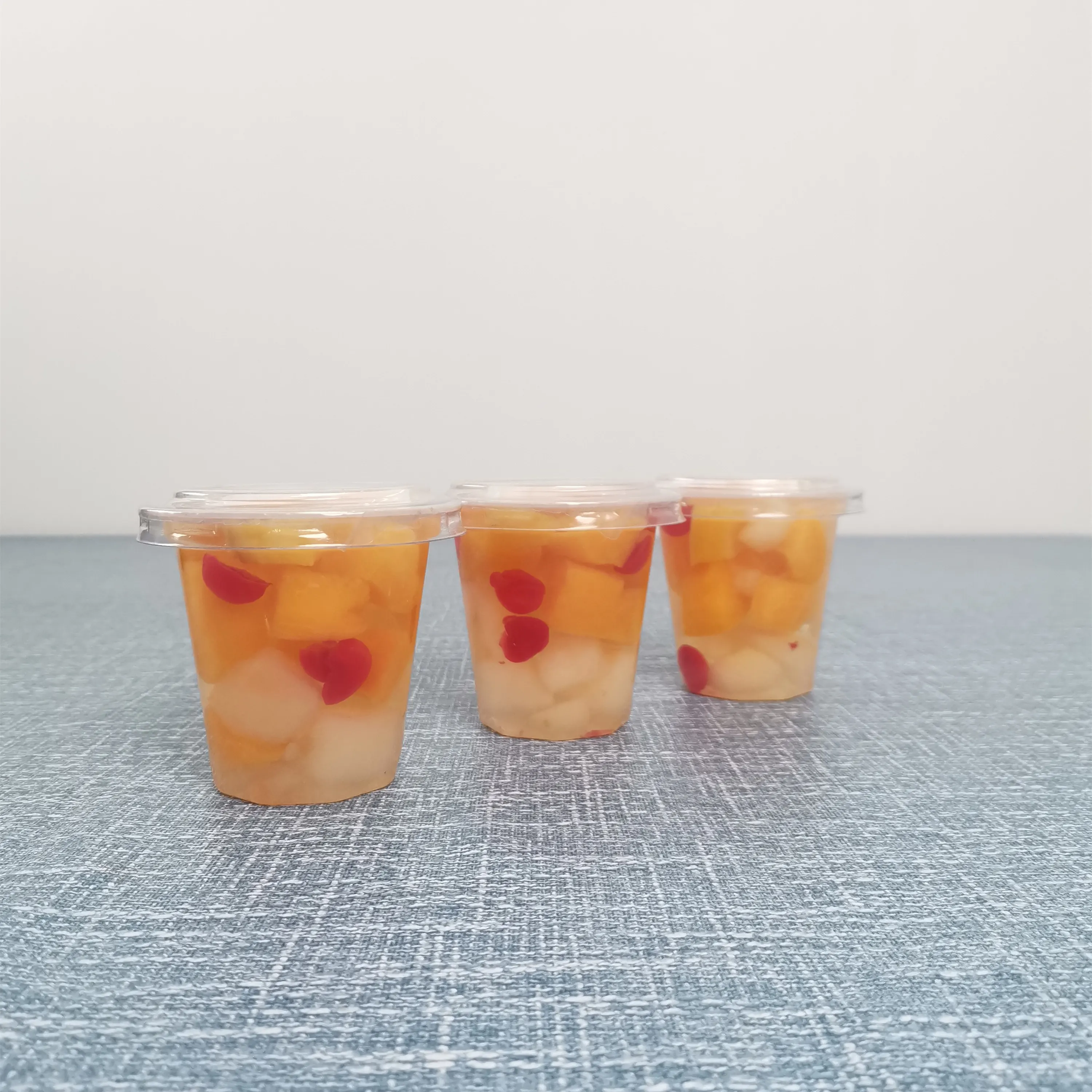 7oz/198g Canned Food Mixed Fruit Cocktail in Pear Juice in Fruit Cup