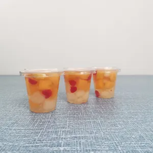7oz/198g konserve gıda karışık meyve kokteyli armut suyu meyve kupası