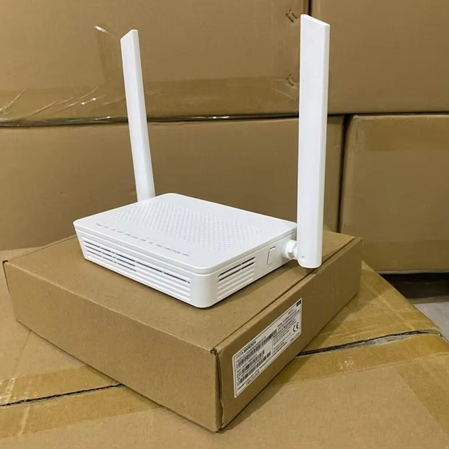 2025 Newest EG8145V5 ONU Fiber Optic Modem Router with Dual Band 4GE+VOIP+2.4/5G WIFI FTTH XPON ONU with OEM ODM