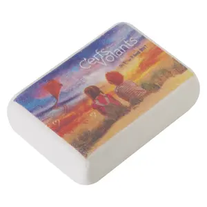 Rectangular <b>Eraser</b> GOM03 customized gadgets - Product Image 2
