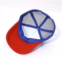 Gorra de malla de camionero personalizada al por mayor, gorra Snapback de 5 paneles para hombres y mujeres, gorras de béisbol promocionales para el sol de verano al aire libre