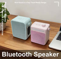 Altavoz Inalámbrico de Tela para 5.4, 5W, Batería de 1200mAh, Diseño Colgante, Compatible con MP3, Tarjeta de Memoria, 3-5 Horas de Reproducción, Ideal para Fiestas en Casa